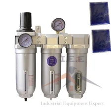 1" COMPRESSED AIR FILTER REGULATOR / DESICCANT DRYER GOOD FOR PLASMA CUTTER