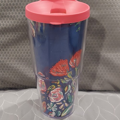 Tervis Live Bold Bouquet Tumbler 24oz Multicolor Blue Floral - Picture 4 of 14