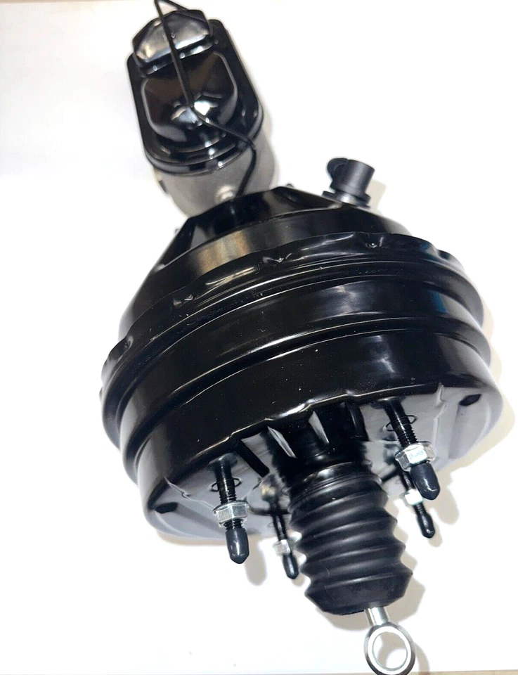 Para Dodge Plymouth B 1966-1970 - Carrocería 8" Doble Potencia Brake Booster Master Negro Foto 3 de 4