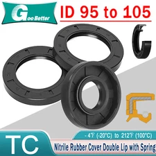 95/96/97/98/100/105mm ID Nitrile Rotary Shaft Seal Double Lipped Oil Seal Rings