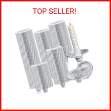 Dandat 300 Pcs Aluminium Foil Candle Holder for Shabbat Bulk Disposable Candle D