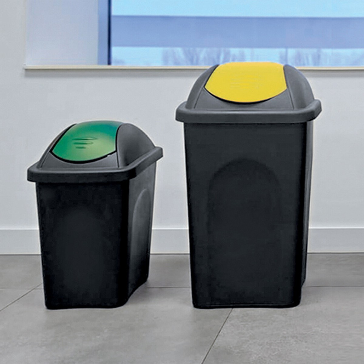 PATTUMIERA RACCOLTA DIFFERENZIATA RS 4 PEZZI ECOLOGICO SECCHIO SPAZZATURA - Foto 2