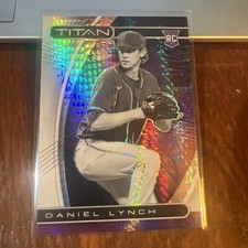 Daniel Lynch 2021 Panini Chronicles Titan Hyper Rookie RC #3 /299 Royals