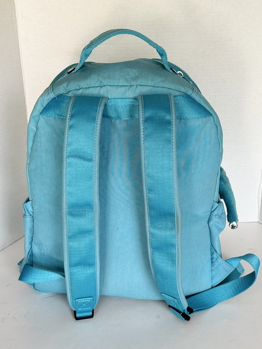 Kipling Teal Backpack with Keychain Kipling Lovebug Small Fashion Backpack Monkey Keychain  main image 2