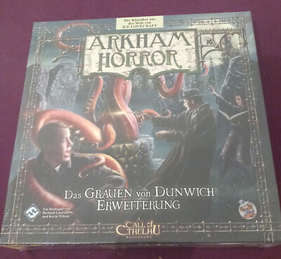 Arkham Horror 2 Edition ''Das Grauen von Dunwich'' Erweiterung / dt. -  OVP / RAR 