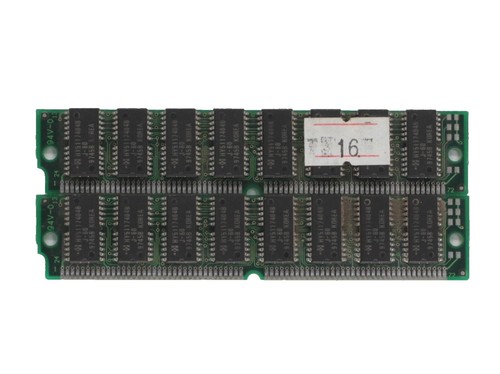 128MB (2x64MB) 72-Pin SIMM FPM PARITY RAM - 60ns, 5V, 16x36, Vintage Memory