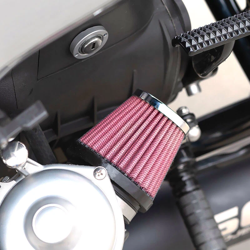 2 filtros limpiador de admisión de aire ovalados de 55 mm para carburador BMW R65 R75 R80 BING 32 mm Foto 2 de 4