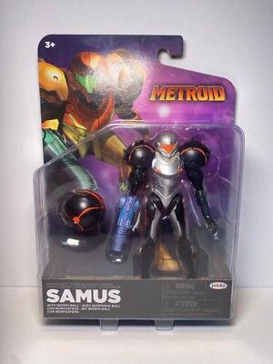 Jakks Metroid SAMUS Aran Phazon Suit With Morph Ball Figure