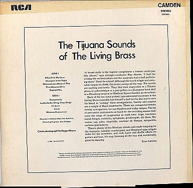 Living Brass - The Tijuana Sounds Of The Living Brass (LP) - Bild 2 von 4