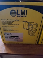 LMI Milton Roy C781-36 Metering Pump + MP-100 Micropace A/D Converter