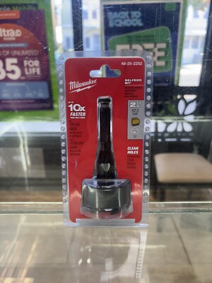 Milwaukee 48-25-2252 2 1/4'' Selfeed Bit. New, Sealed Packaging.