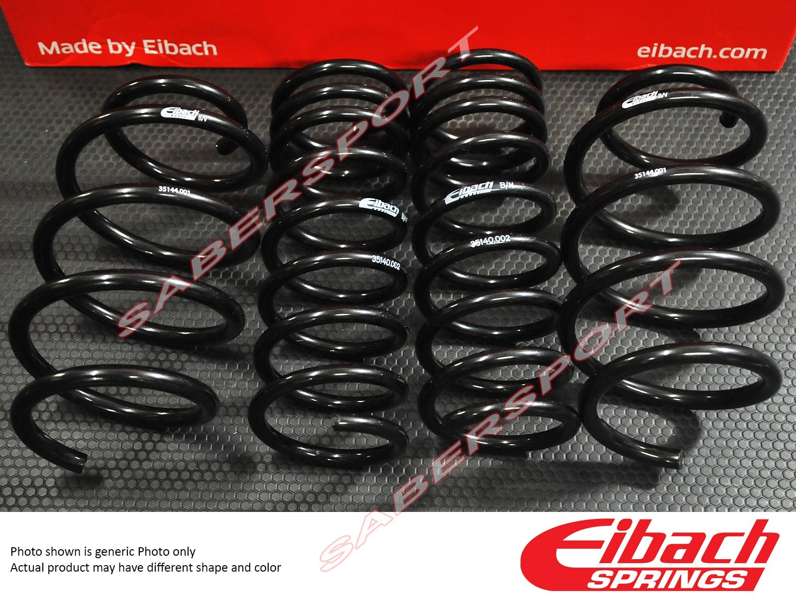 Eibach Pro-Kit Lowering Springs Kit for 1996-2000 Honda Civic All Model