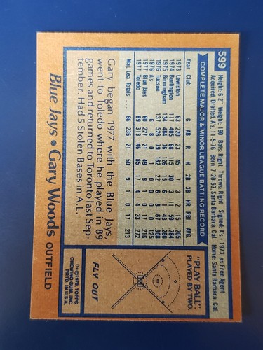 Tarjetas de béisbol Topps 1978 completa tu conjunto que elijas #529-630 - Imagen 135 de 195