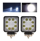2x 12-24V Powerful Epistar LED Flood Spot Beam Light SUV truck ATV 4x4 Boat Car