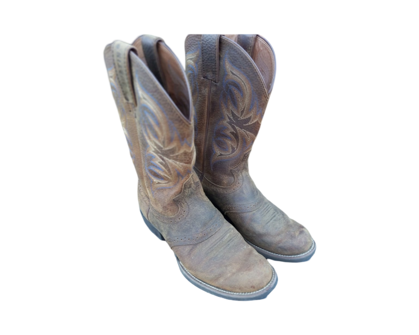 Justin J-Flex Work Boots for Men - Size 9.5D Comfort & Durability