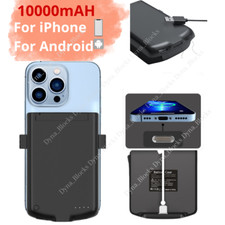 10000mAh Power Bank Pack Battery Charger Case Cover For iPhone 13 12 11 Android