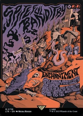Spiteful Banditry M Poster Foil #738 | LTR The Lord of the Rings | MTG