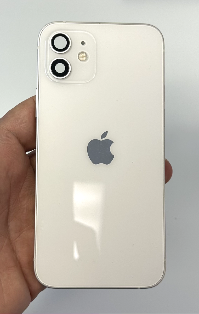 iPhone 12 OEM Back Housing Replacement with Pre-Installed Small