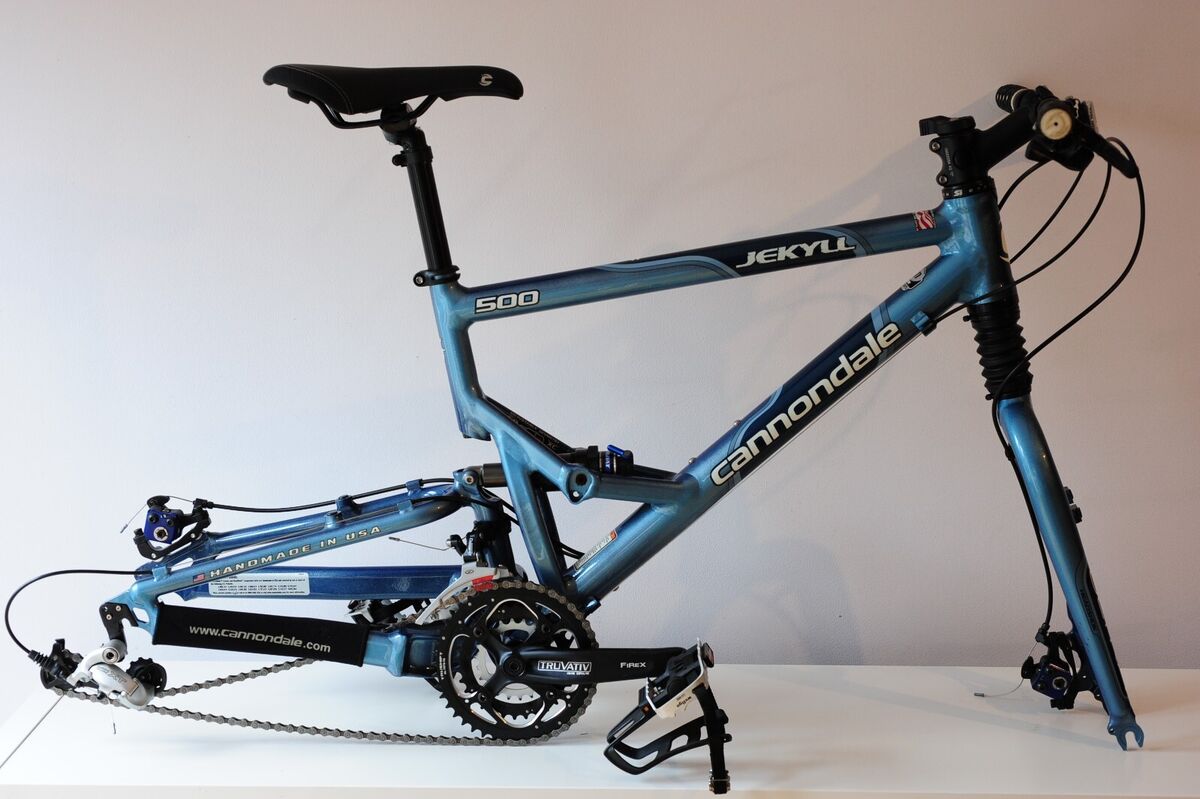 NEW Cannondale 500 Jekyll full suspension MTB. No wheels NEW Cannondale 500 Jekyll full suspension MTB. No wheels