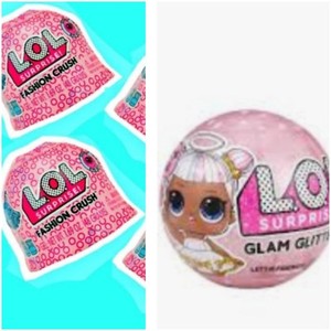 lol 3 pack glam glitter