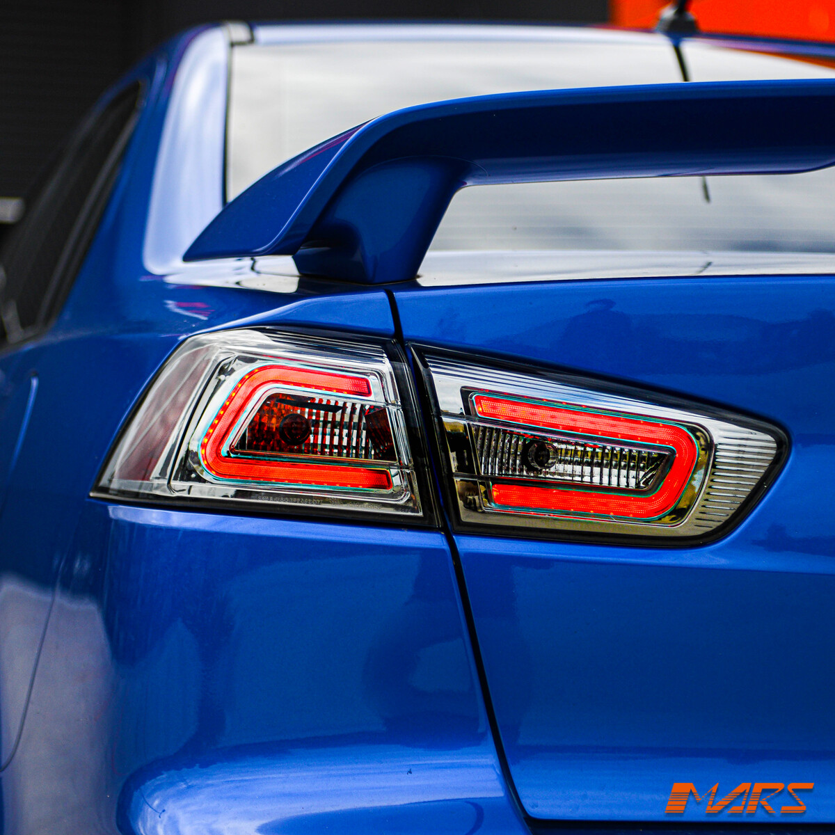 MARS Full Smoked LED Tail Lights for MITSUBISHI LANCER CJ CF SEDAN