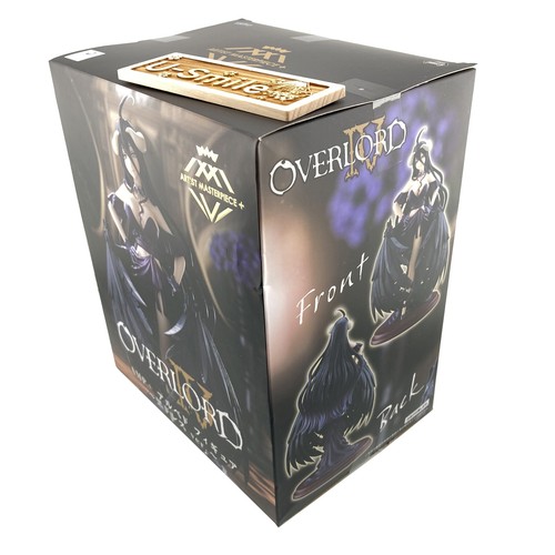 Overlord IV AMP+ Albedo figure black dress ver. From Japan NEW - Picture 2 of 8