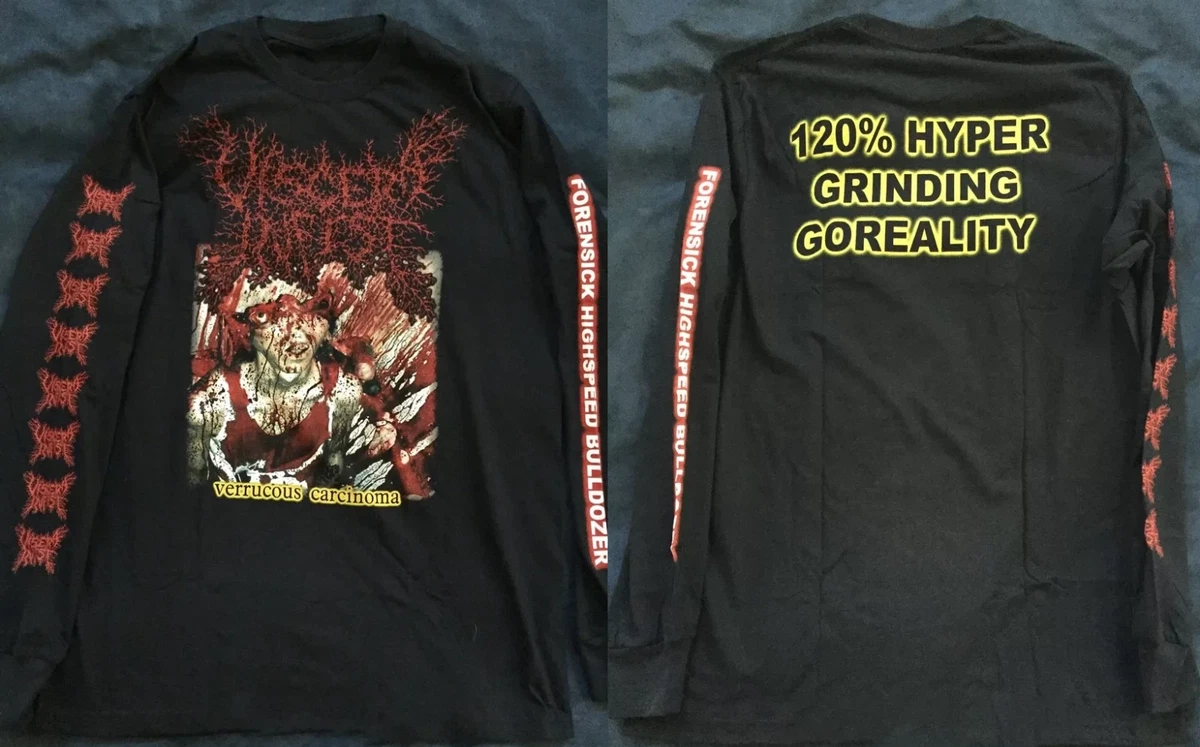 Viscera Infest Band Verrucous Carcinoma Long Sleeve T Shirt S to