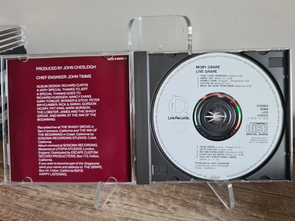 CD: Rock, Blues - Moby Grape - Live Grape - Blues Rock - Bild 3 von 3