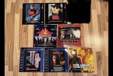 Bruce Willis Laserdisc-Sammlung Action und  Komödien  7 Filme -deutsch-gebraucht