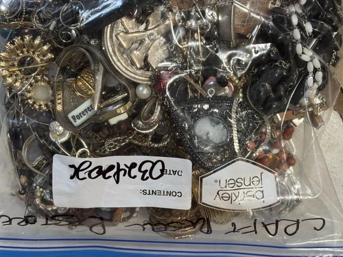7+ lbs ESTATE Huge Lot Costume Jewelry VTG Now Art Craft RESELLERS LOT03242026