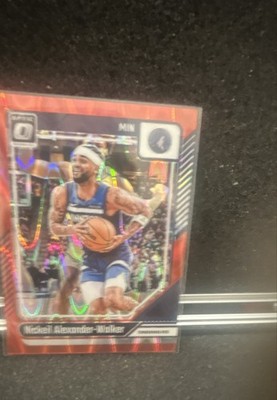 202425 Panini Donruss Optic - Nickeil Alexander-Walker #4 Red Seismic Prizm /149