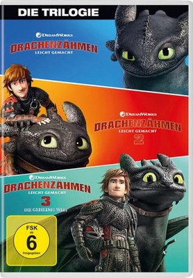 Drachenzähmen leicht gemacht 1-3 (DVD - NEU)