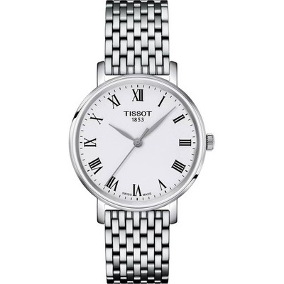 Tissot Women's Watch Everytime White Dial Silver Tone Bracelet T1432101103300