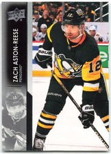 2021-22 Upper Deck #386 Zach Aston-Reese Pittsburgh Penguins