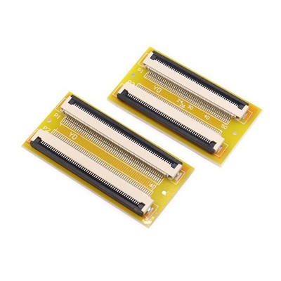 2Pcs FPC/FFC Flexible Flat Cable Extension Board 0.5 mm Pitch 68 Pin Connector