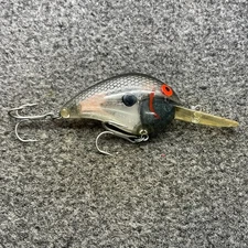 Bomber Fat A 6F B06F Vintage Crankbait Lure 2.25" 5/8oz - SI Silver Flash B06FSI