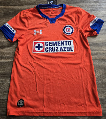 Under Armour Cruz Azul 18/19 Third Soccer Futbol Jersey  Youth Kids Size Medium
