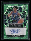 Peyton Watson 2024-25 Panini Mosaic Scripts Green Ice Auto Denver Nuggets