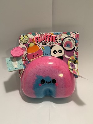 Fluffie Stuffiez Pink Blue Tie Dye Squishy Plush Toy