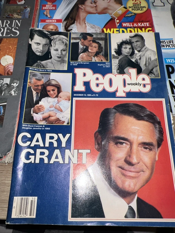 PEOPLE Magazine LOT of 7 VTG Issues from 1980’s-2000 Good Condition Foto 2 de 4
