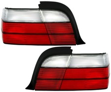 B-Ware Rückleuchten Set Rot Weiß für 3er BMW E36 Cabrio + Coupe Heckleuchten RET