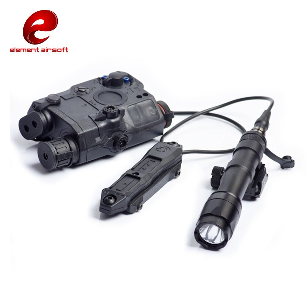 Flashlight PEQ 15 Red Dot Laser For 20mm Rail Mlok Keymod Set For