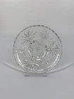 Vintage Anchor Hocking Star of David Footed Bowl .