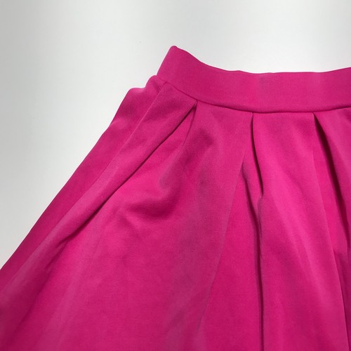 NWT Daisy Skirt Womens M Hot Pink Pleated Skater Mini Very Pretty Casual Pull On - Picture 3 of 13