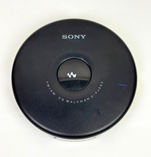 Sony Walkman Portable CD Player AM FM Radio Black D-FJ003 For Parts Not Working