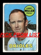 1969 Topps Baseball #284-583 VG-EX Pick From List ALL PICTURED mm6
