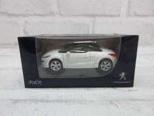 1/64 Mini Car Peugeot RCZ Late White Norev From Japan
