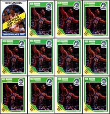 1989 Rick Mahorn (14) Card Lot - ADD SOME MAGIC TO YOUR COLLECTION – ONE-OF-A...