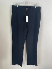 NEW Quince XL Ultra Stretch Ponte Straight Leg Pants Black Pull On Comfort