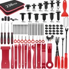Car Trim Removal Tool 238pcs Molding Pry Kit Auto Panel Door Dash Interior Clip